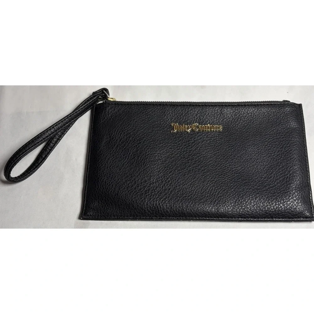 Juicy Couture Y2K Clutch & Wristlet Lot Pink Black‎ Brown 2000s DAMAGED/STAINED